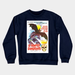 the bloody vampire Crewneck Sweatshirt